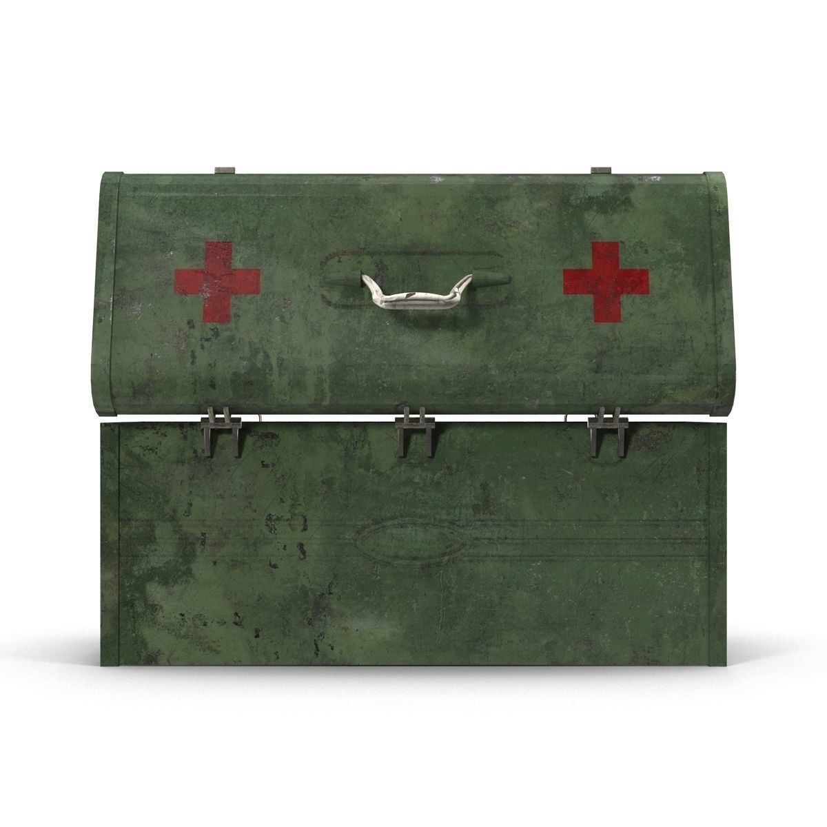 First aids kit 2 Low-poly 3D model_6