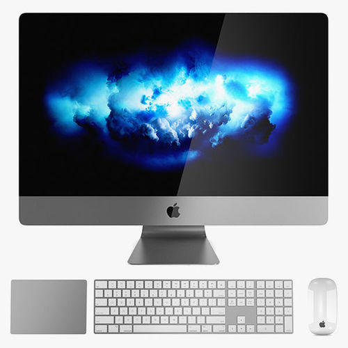 Apple iMac Pro Set 1 - Office Mac 3D model