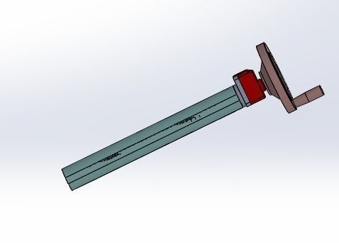 XYZ axis  fine-tuning  handle 3D model_5
