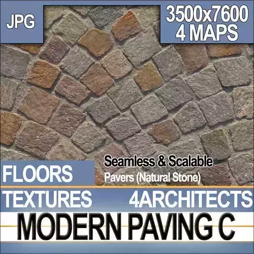 Modern Paving C Texture