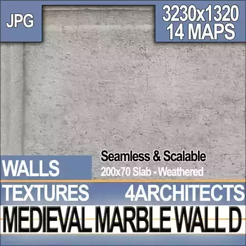 Medieval Marble Wall D