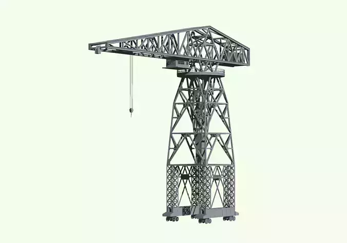 Imperial Japanese Navy 40tons Jib Crane