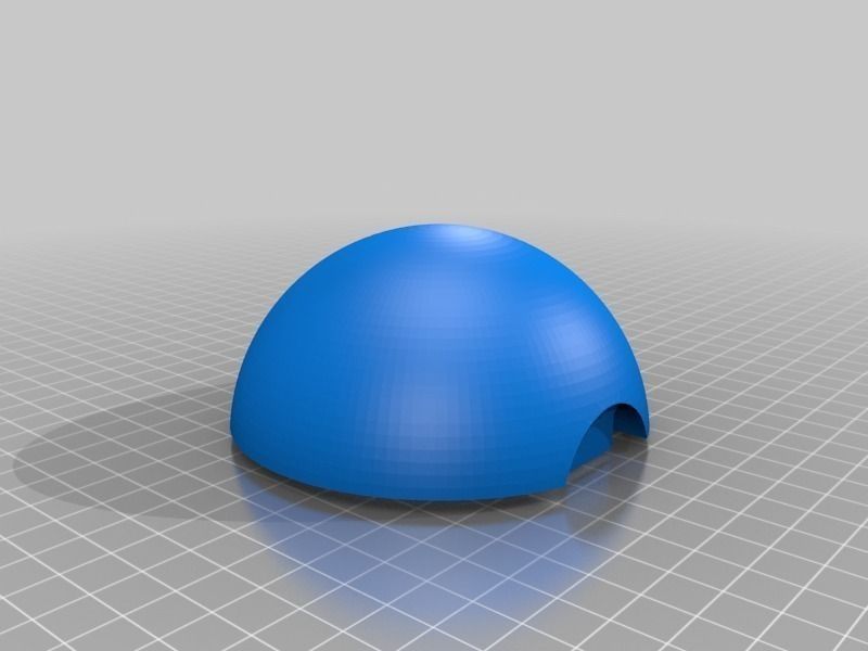 Pokeball with button-release lid Free 3D print model_3