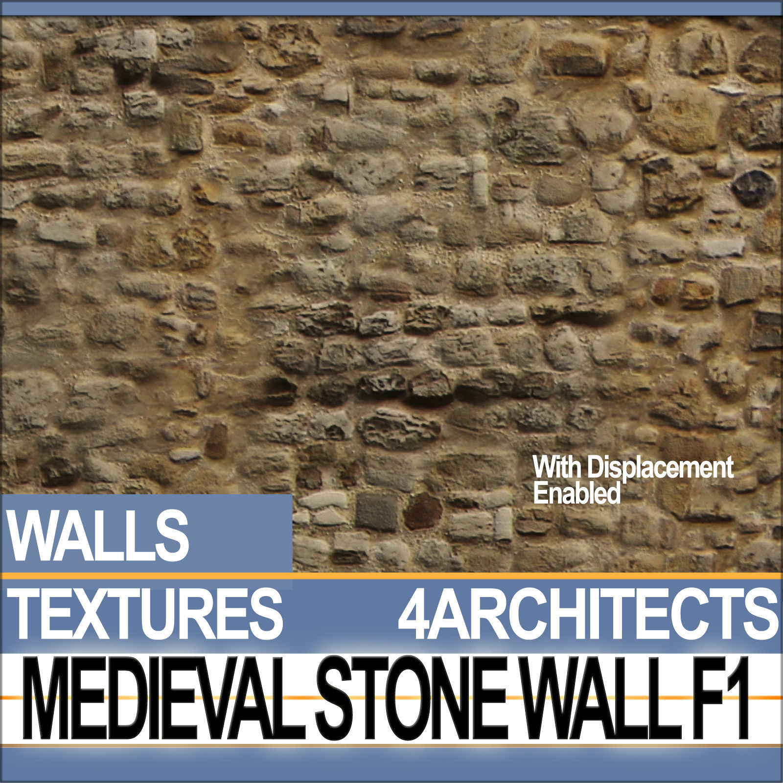 Medieval Stone Wall F 1 Texture_2