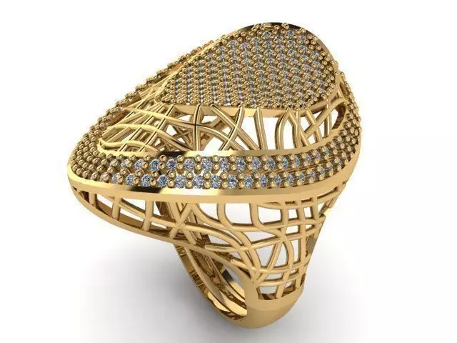 Ring R0302 3D print model_0