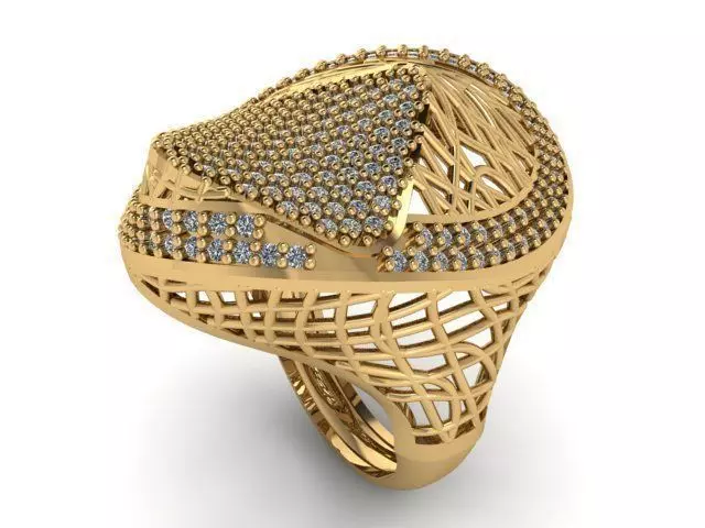 Ring R0307 3D print model_0