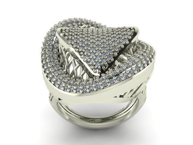 Ring R0308 3D print model_1