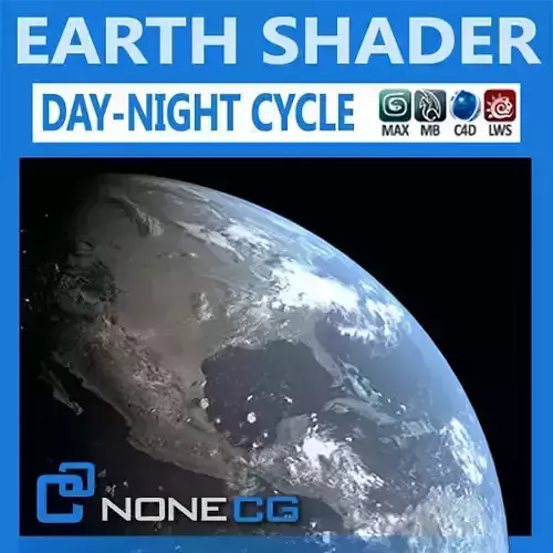 Hyperreal Earth 3D model