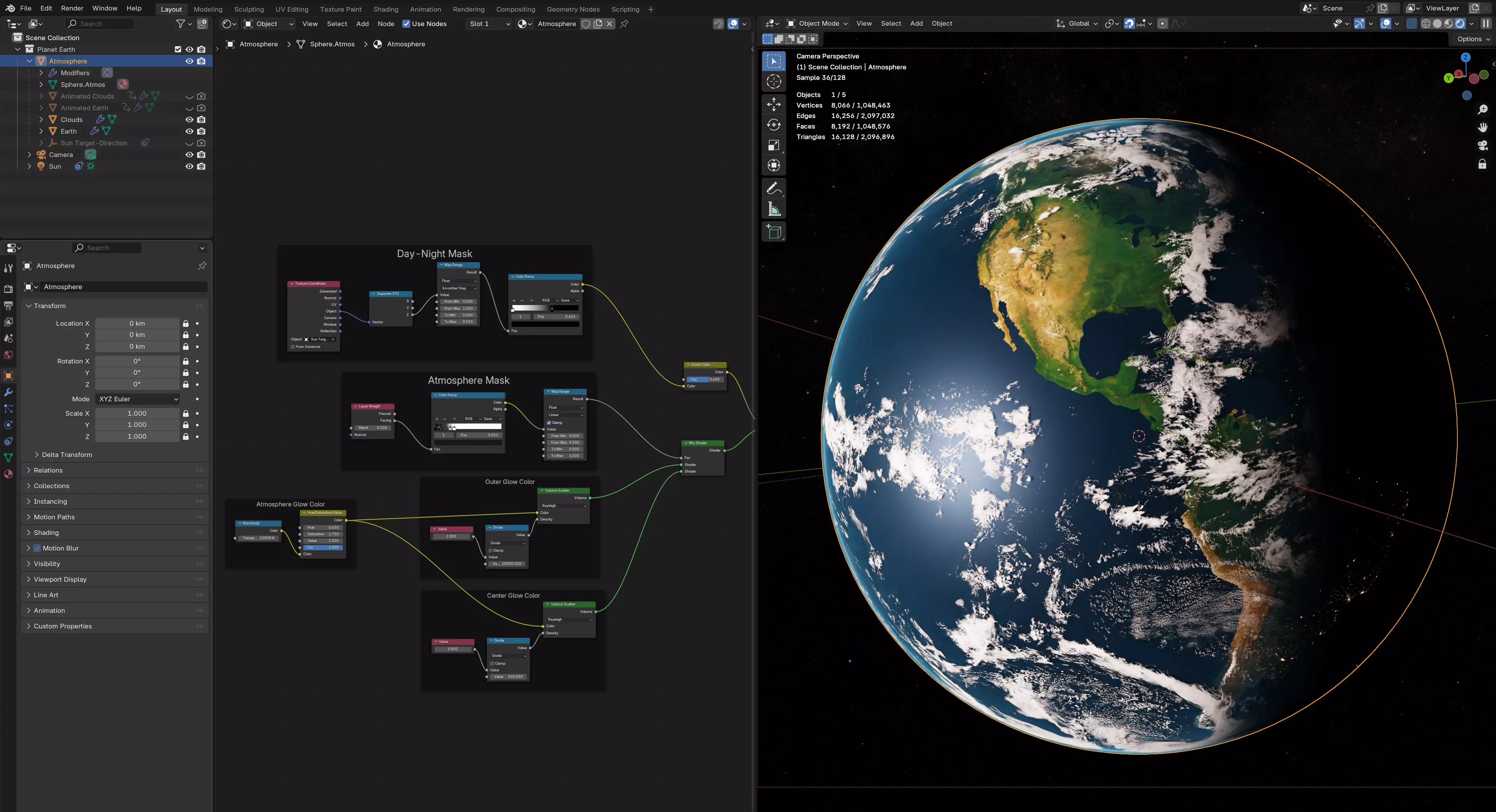 Earth Model v5 3D model_17