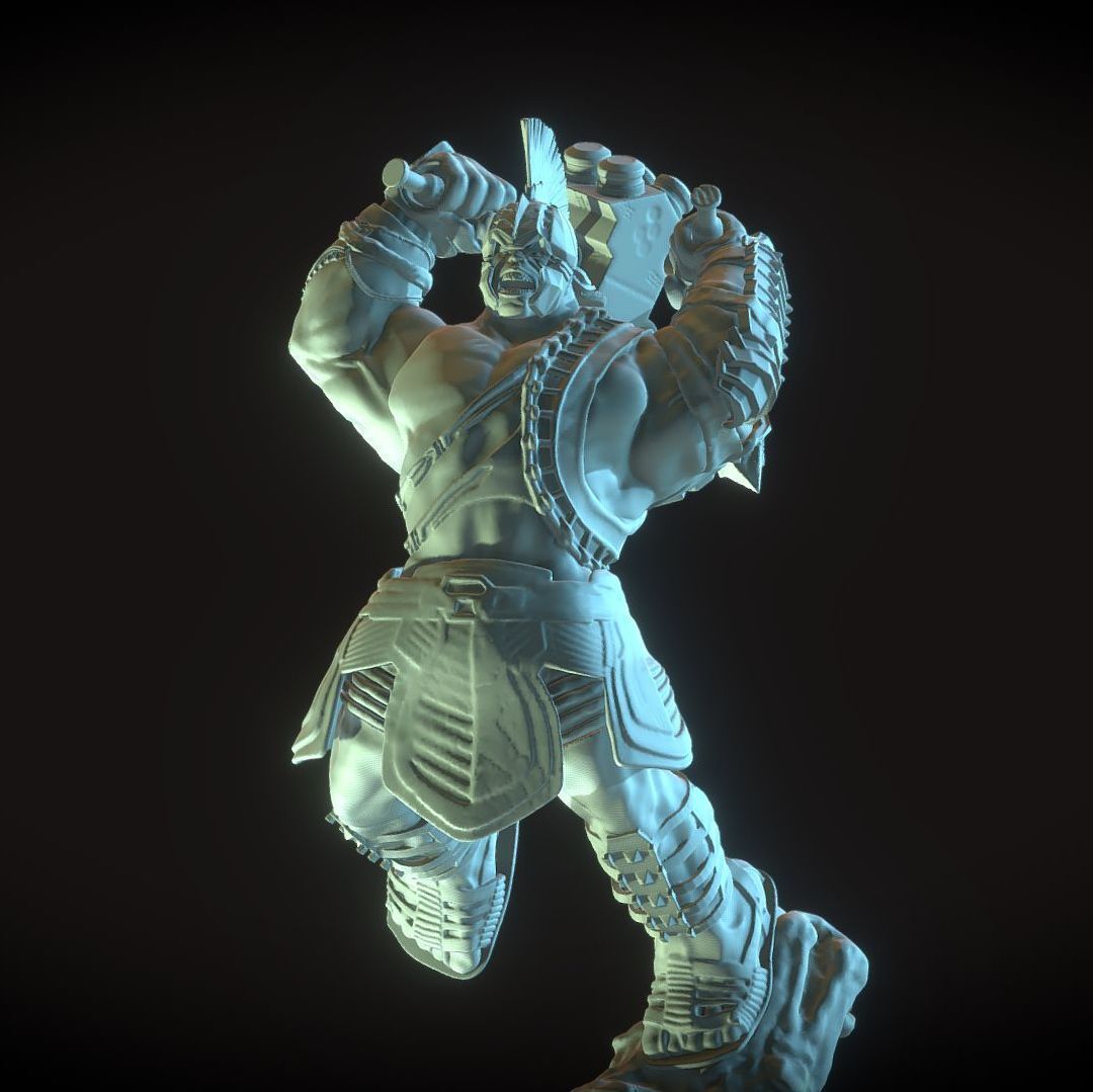 HULK FROM THOR RAGNAROK INSPIRITED MODEL V2 3D print model_7