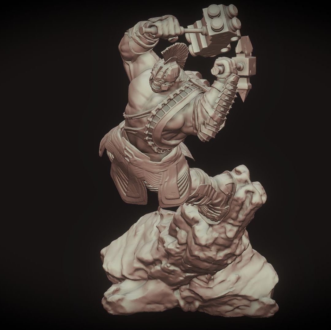 HULK FROM THOR RAGNAROK INSPIRITED MODEL V2 3D print model_14