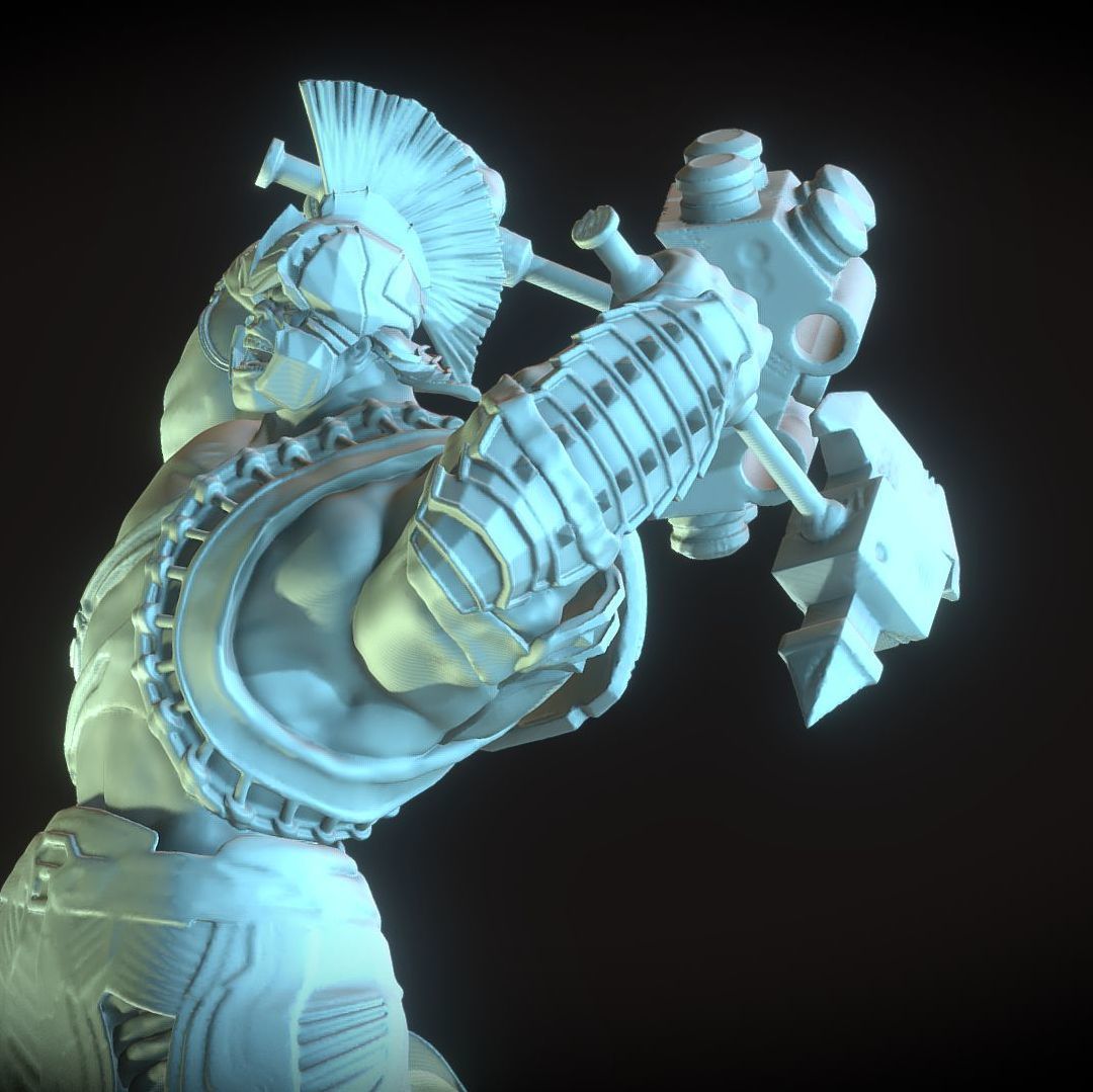 HULK FROM THOR RAGNAROK INSPIRITED MODEL V2 3D print model_8