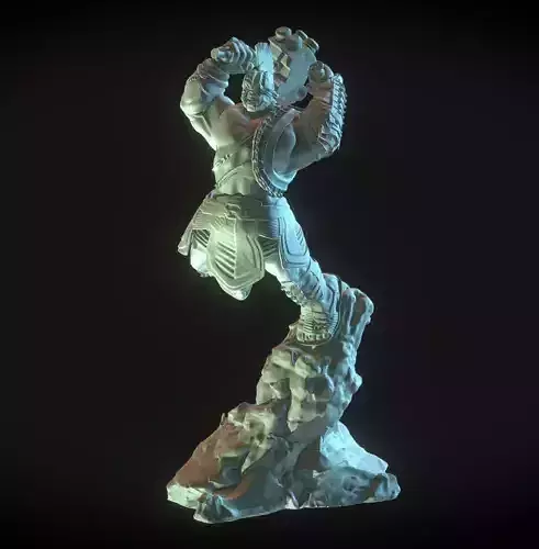 HULK FROM THOR RAGNAROK INSPIRITED MODEL V2 3D print model