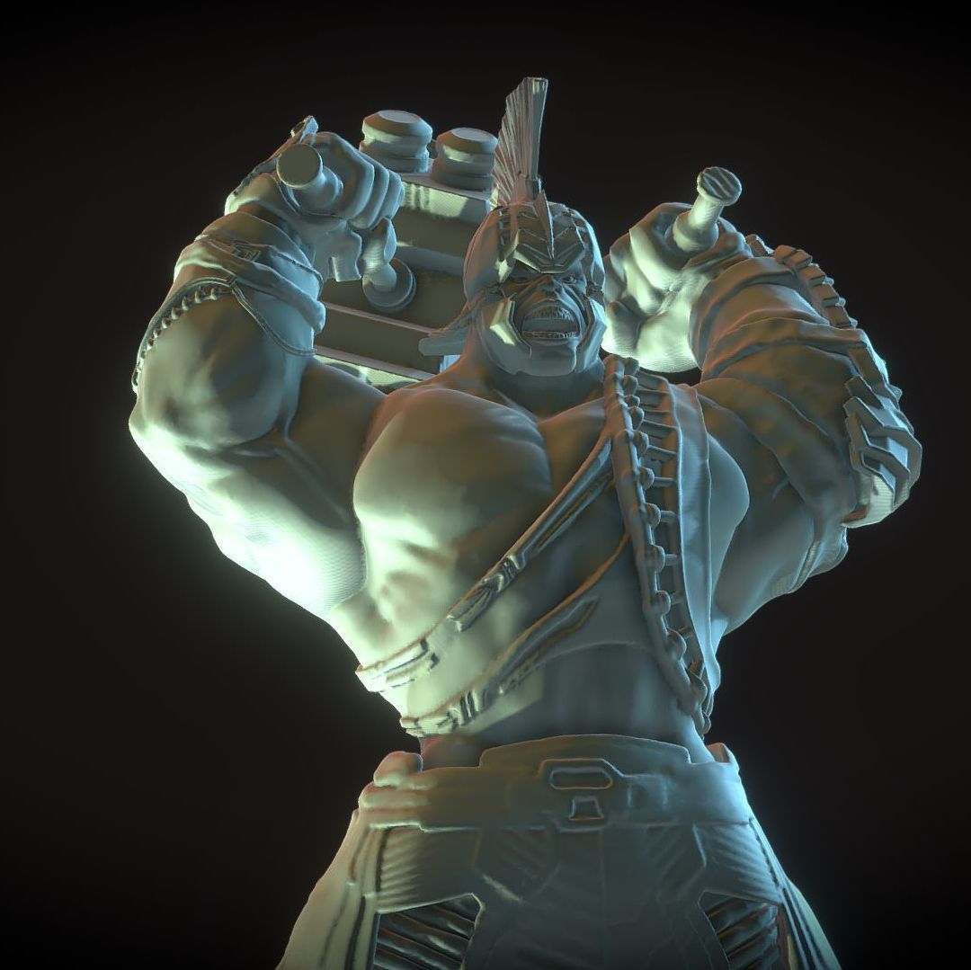 HULK FROM THOR RAGNAROK INSPIRITED MODEL V2 3D print model_9