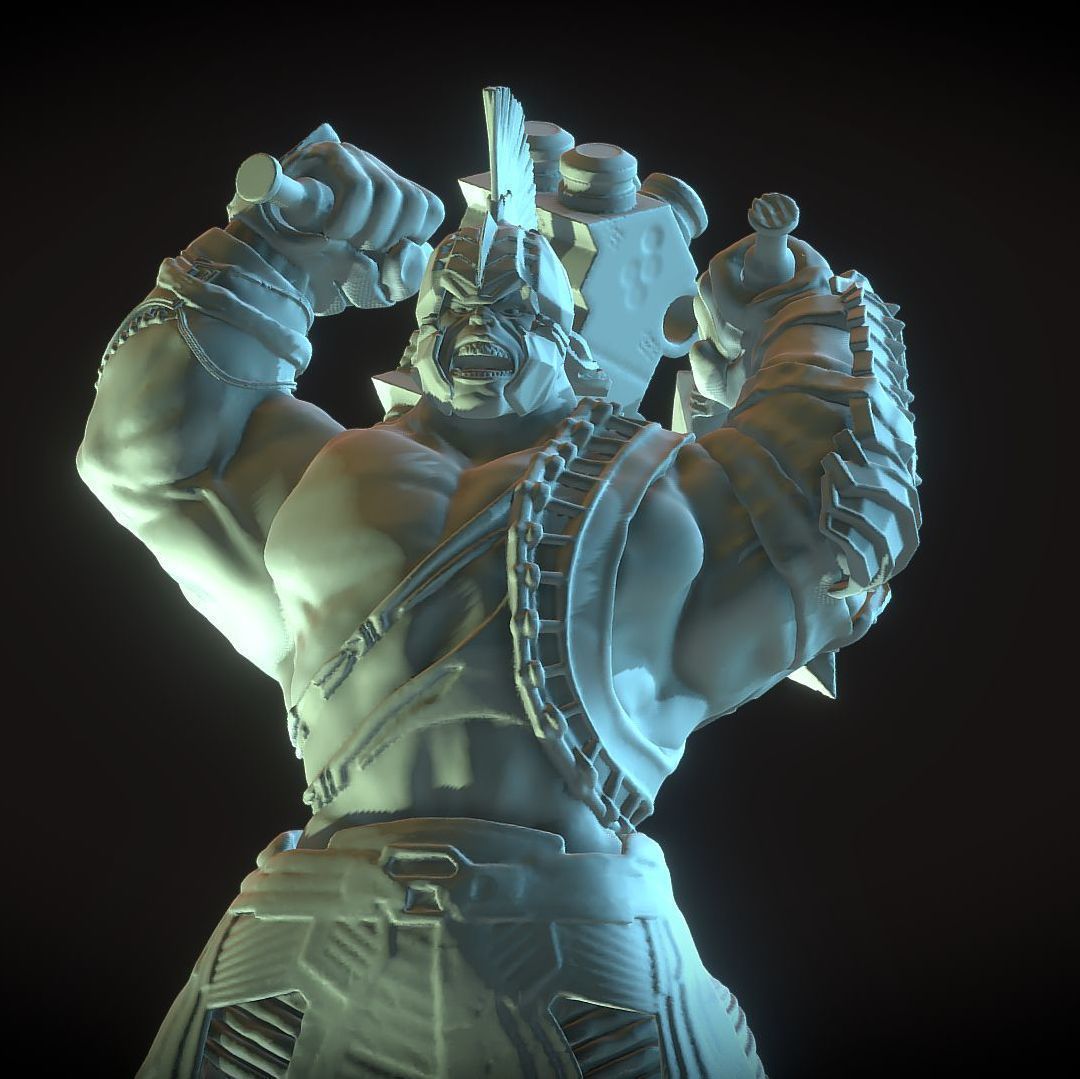 HULK FROM THOR RAGNAROK INSPIRITED MODEL V2 3D print model_10