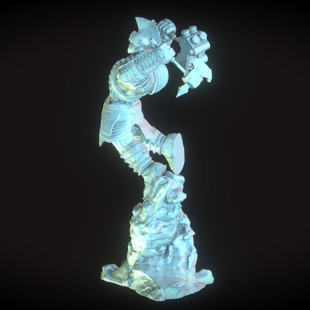 HULK FROM THOR RAGNAROK INSPIRITED MODEL V2 3D print model_3