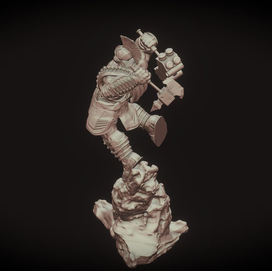 HULK FROM THOR RAGNAROK INSPIRITED MODEL V2 3D print model_12