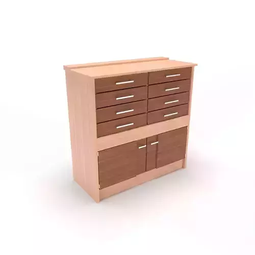 commode 6 wooden cabinet with drawers