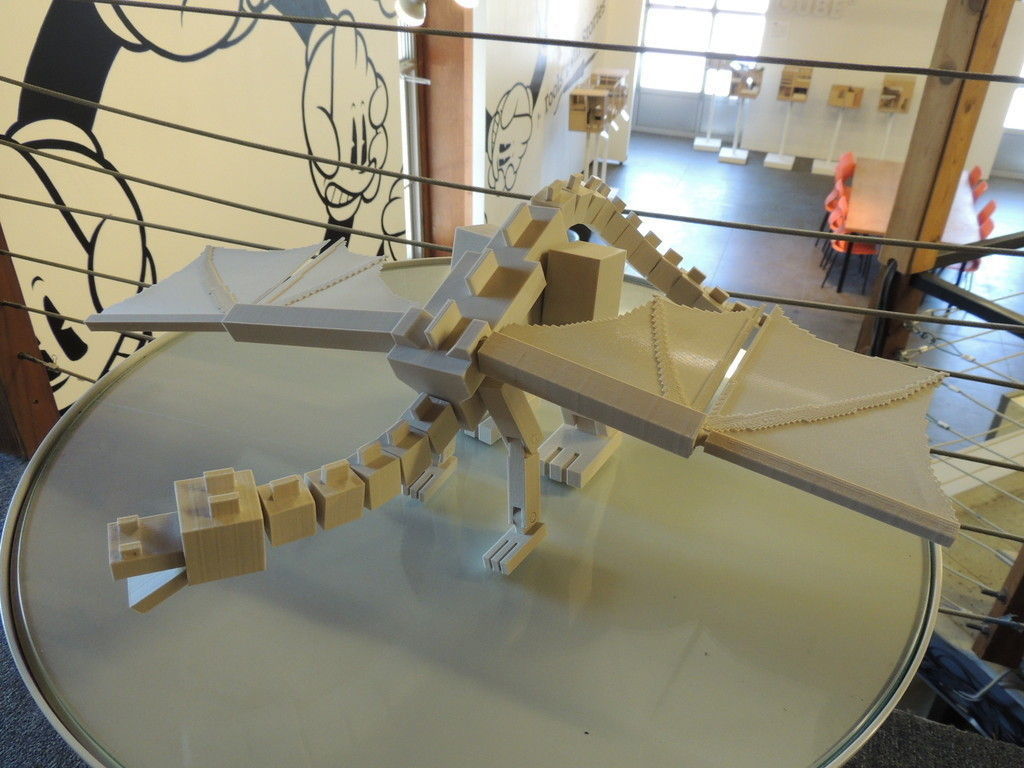 Ender Dragon free 3D Model 3D printable .stl - CGTrader.com