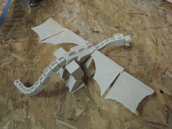 Ender Dragon free 3D Model 3D printable .stl - CGTrader.com