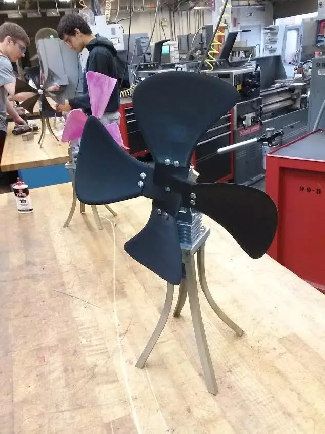 Fan Blades and Hub Free 3D print model_0