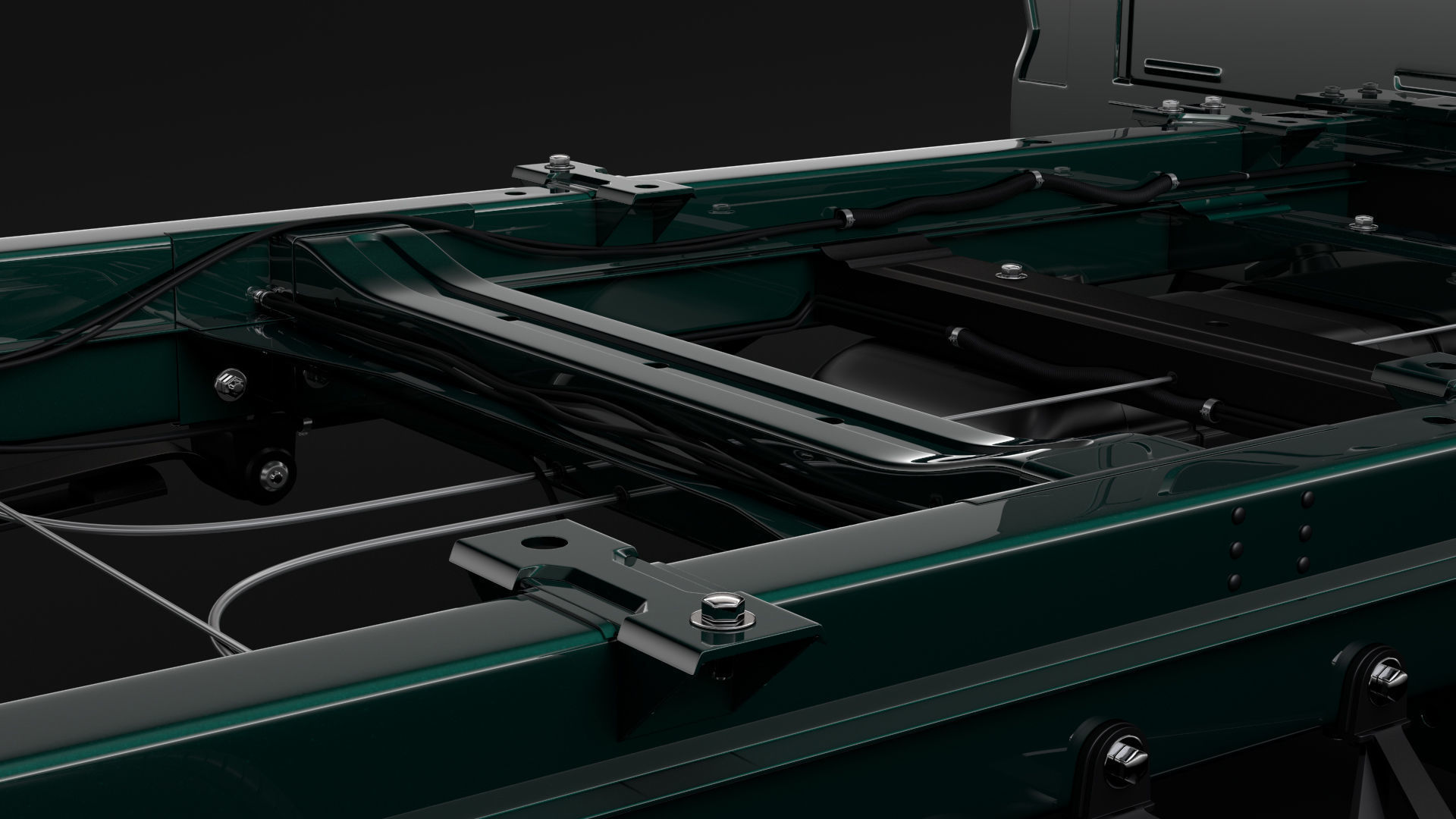 WV Crafter Chassis Single-Cab 2017 3D model_9