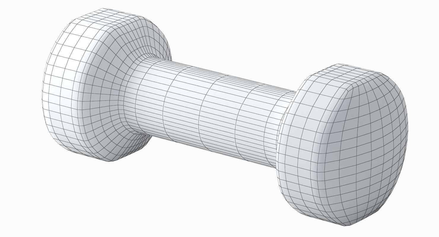 Dumbbell Gym   3D model_5