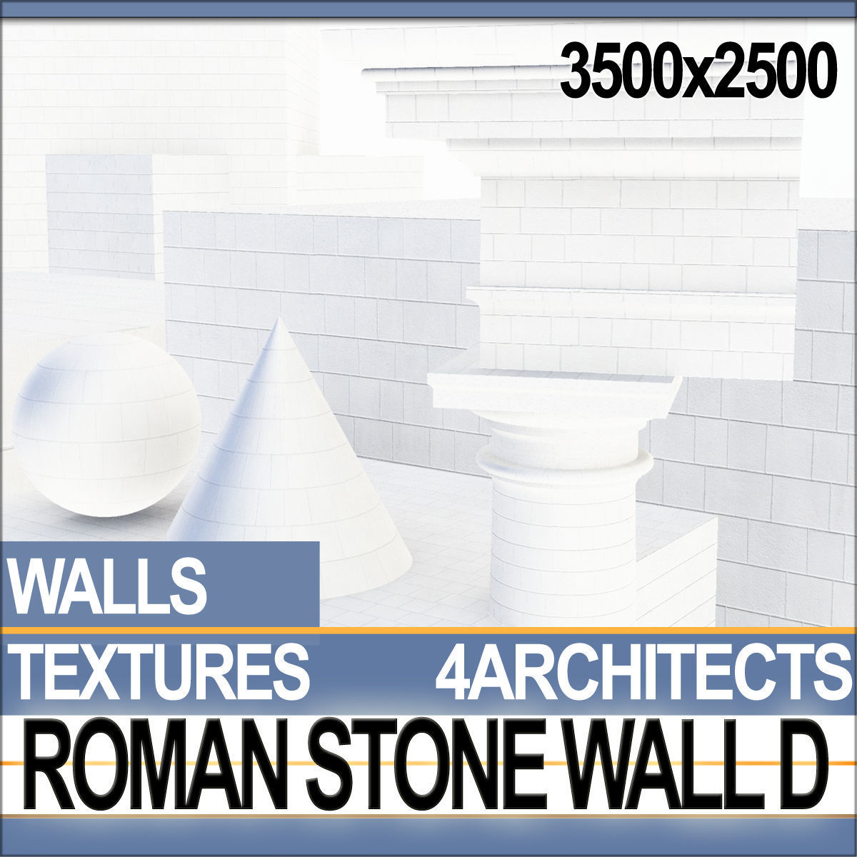 Roman Stone Wall D Texture_2