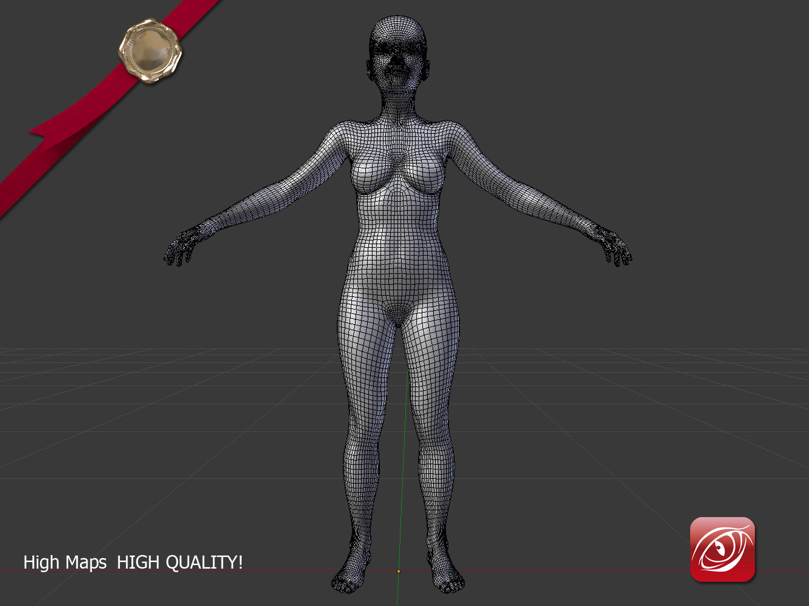 Woman A Testing model - Marvelous Designer Posed Pack Low-poly 3D model_6