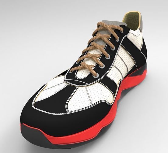 Running shoes 3D model