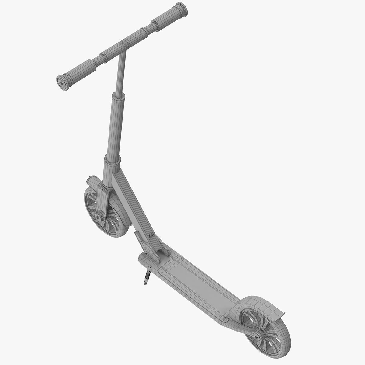 Kick Scooter 3D model_28
