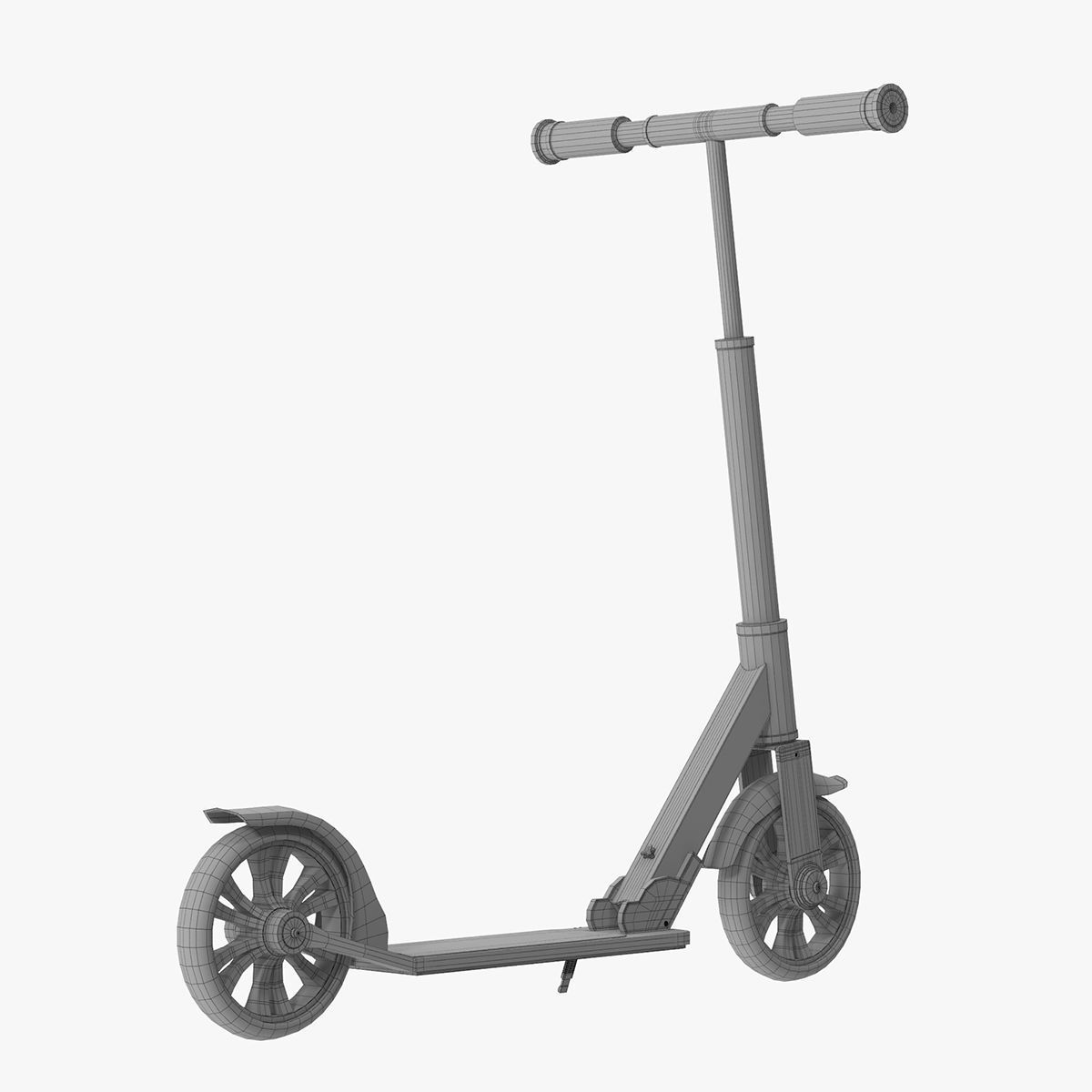 Kick Scooter 3D model_26