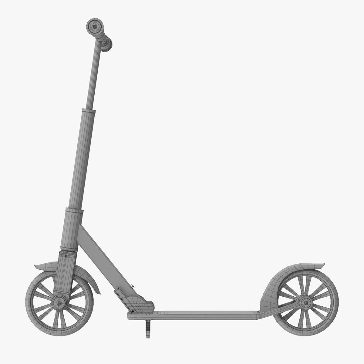 Kick Scooter 3D model_23