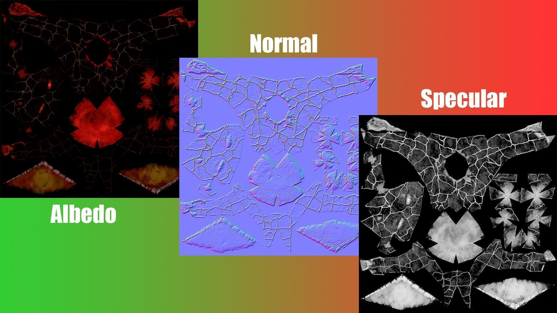 Sich LowPoly Character Low-poly 3D model_6