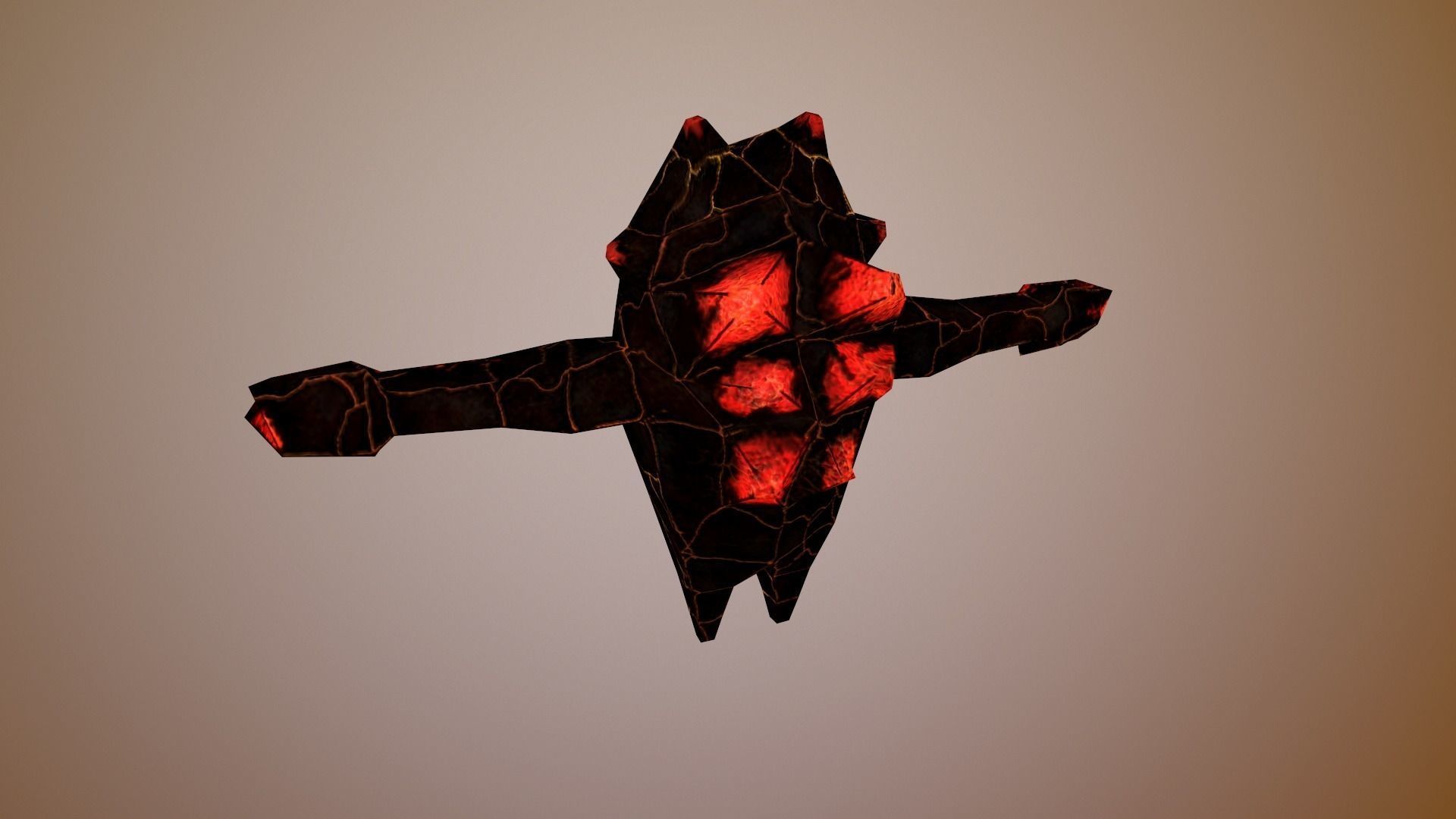 Sich LowPoly Character Low-poly 3D model_3