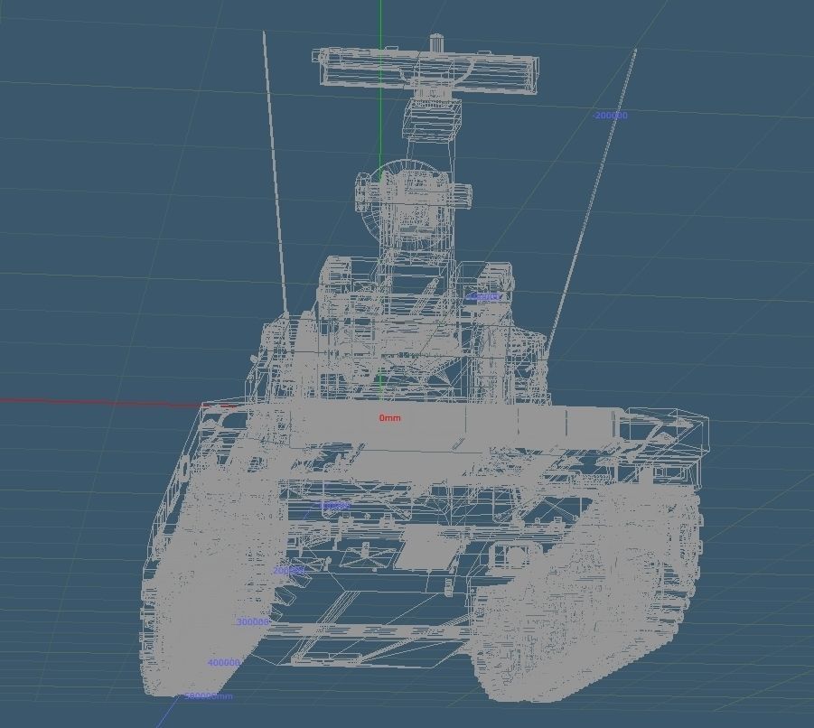 JGSDF Type 87 Self-Propelled Anti-Aircraft Gun 3D model_9