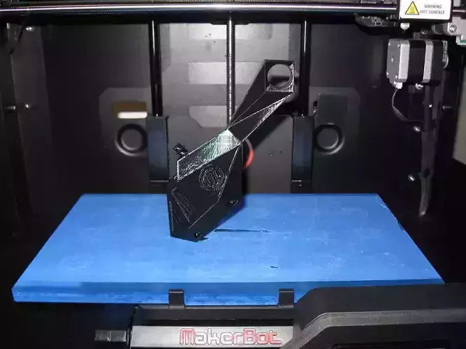 MakerBot Helicopter One Piece Body Upgrade Free 3D print model