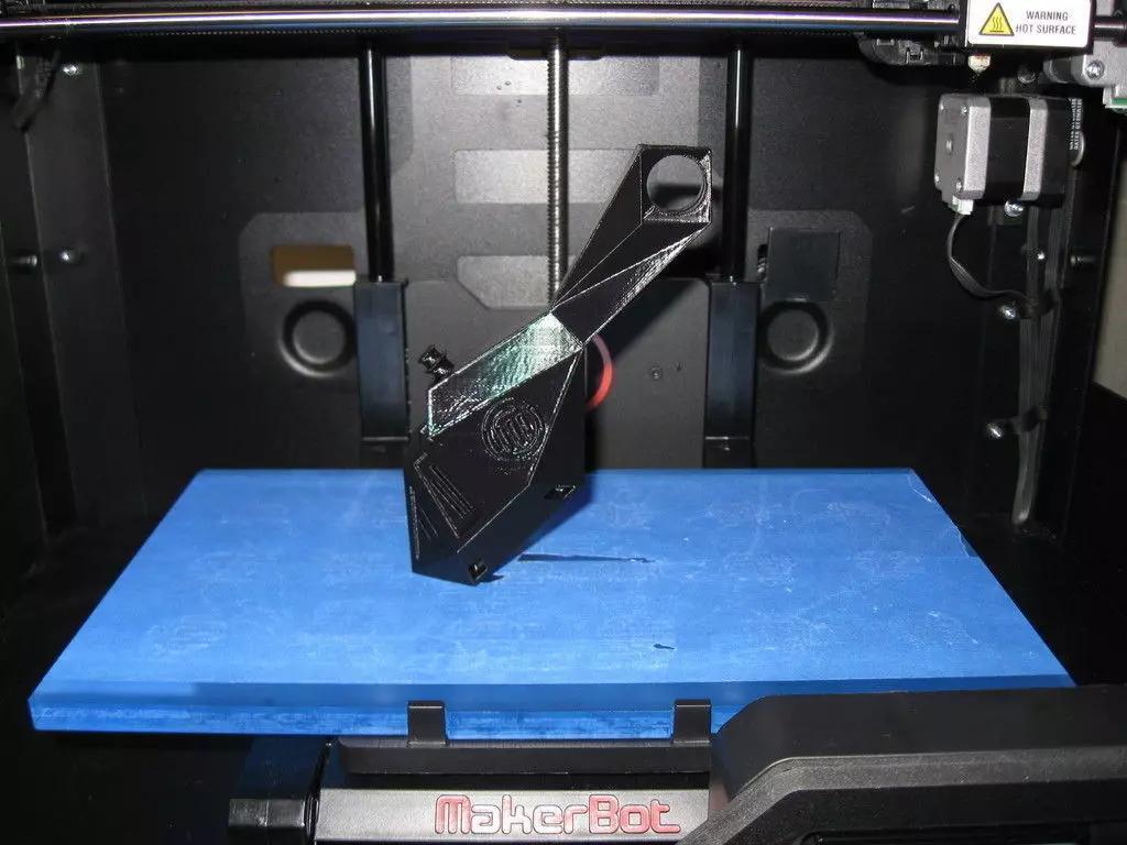 MakerBot Helicopter One Piece Body Upgrade Free 3D print model_0