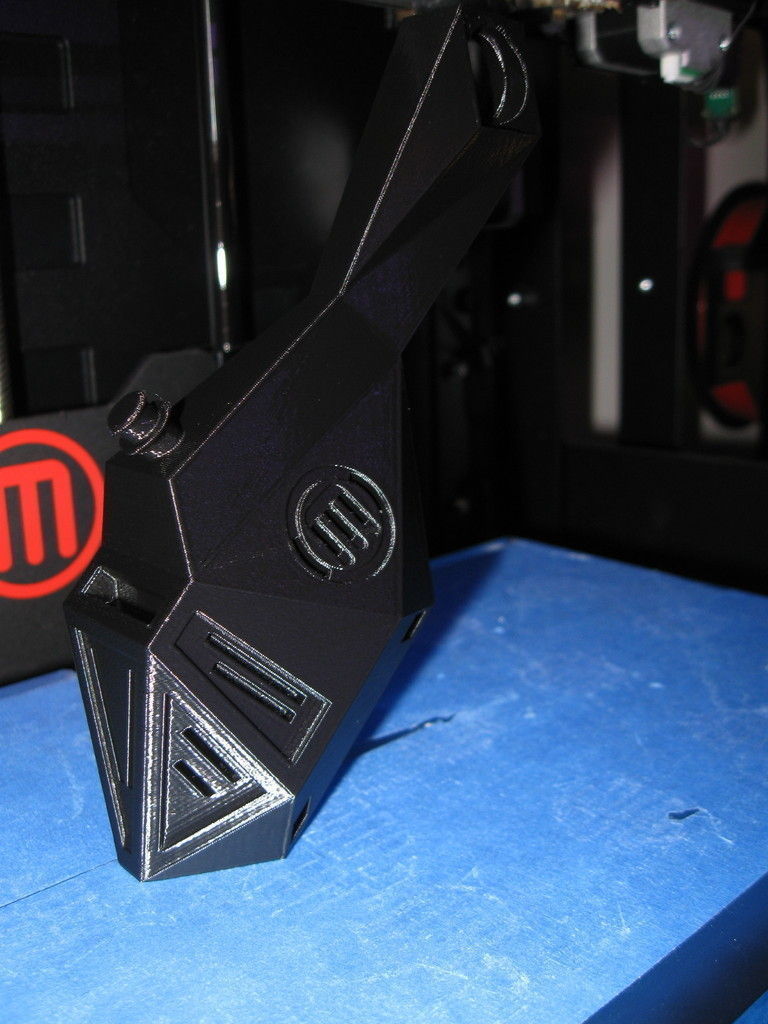 MakerBot Helicopter One Piece Body Upgrade Free 3D print model_4