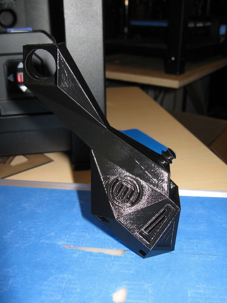 MakerBot Helicopter One Piece Body Upgrade Free 3D print model_3