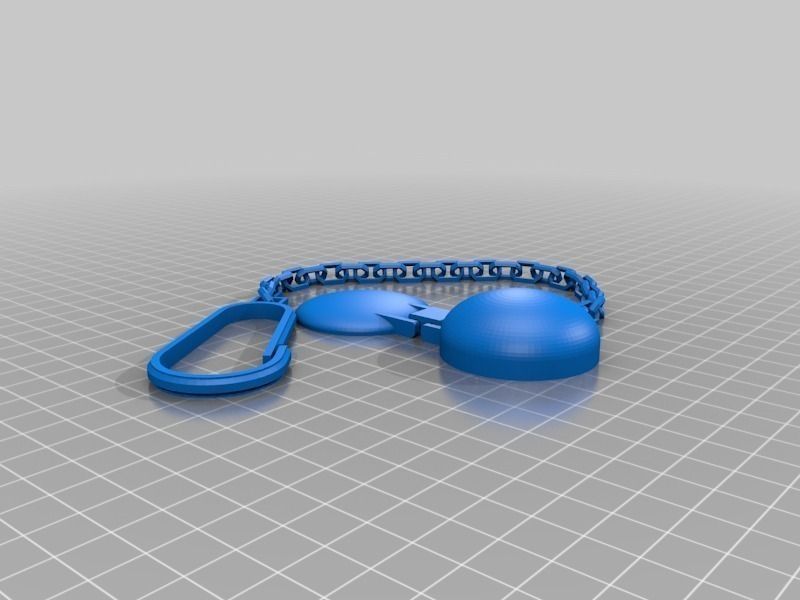 Pocket Watch and Chain free 3D model 3D printable | CGTrader