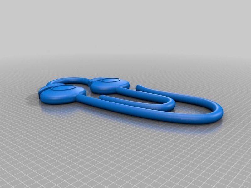 Clippy paper clip Free 3D print model_2