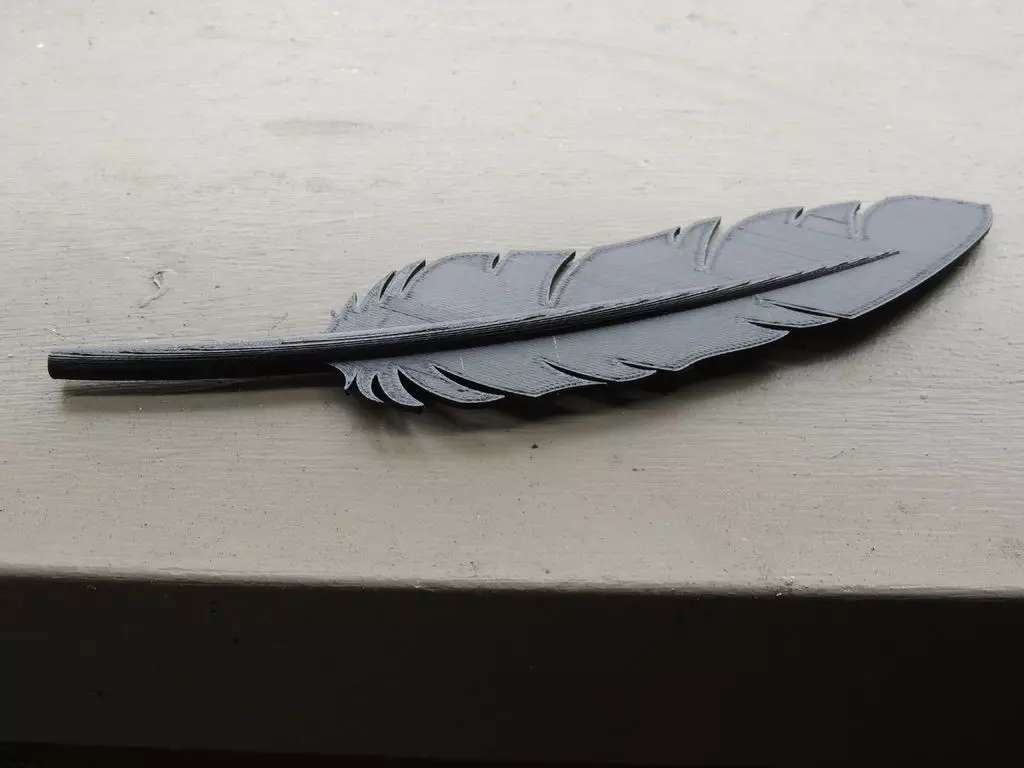 Feather Free 3D print model_0