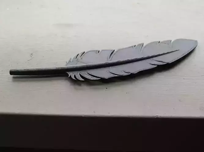 Feather Free 3D print model