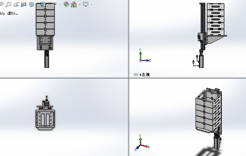 Stacking mechanism-loading mechanism 3D model_2