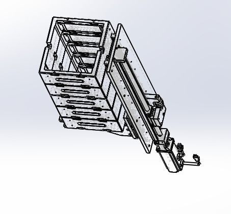 Stacking mechanism-loading mechanism 3D model_3