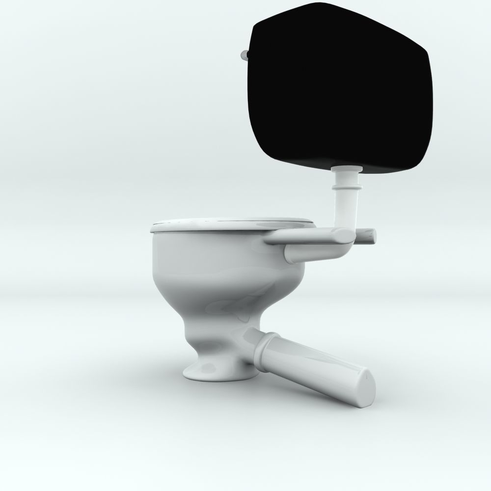 Toilet Free Free 3D model_5