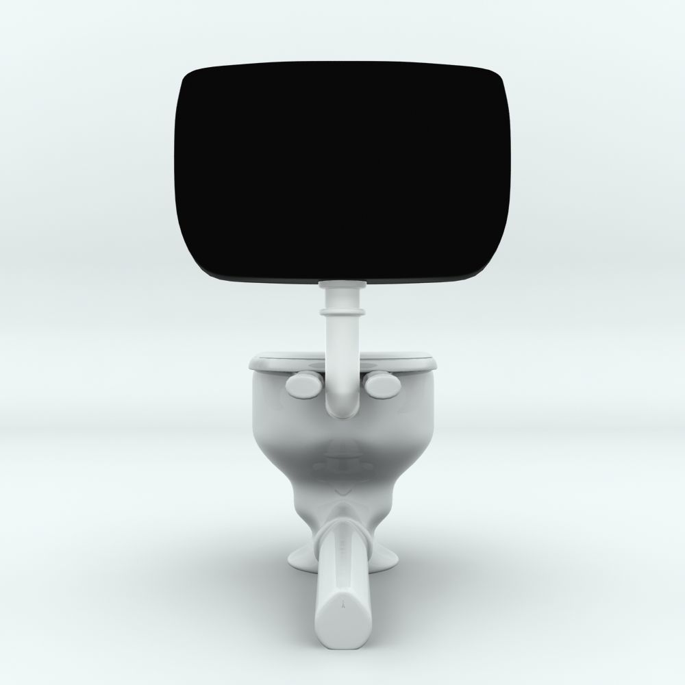 Toilet Free Free 3D model_1