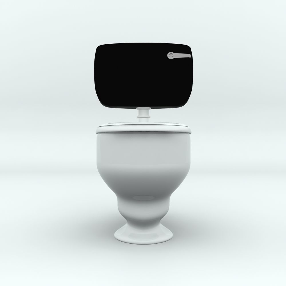 Toilet Free Free 3D model_2