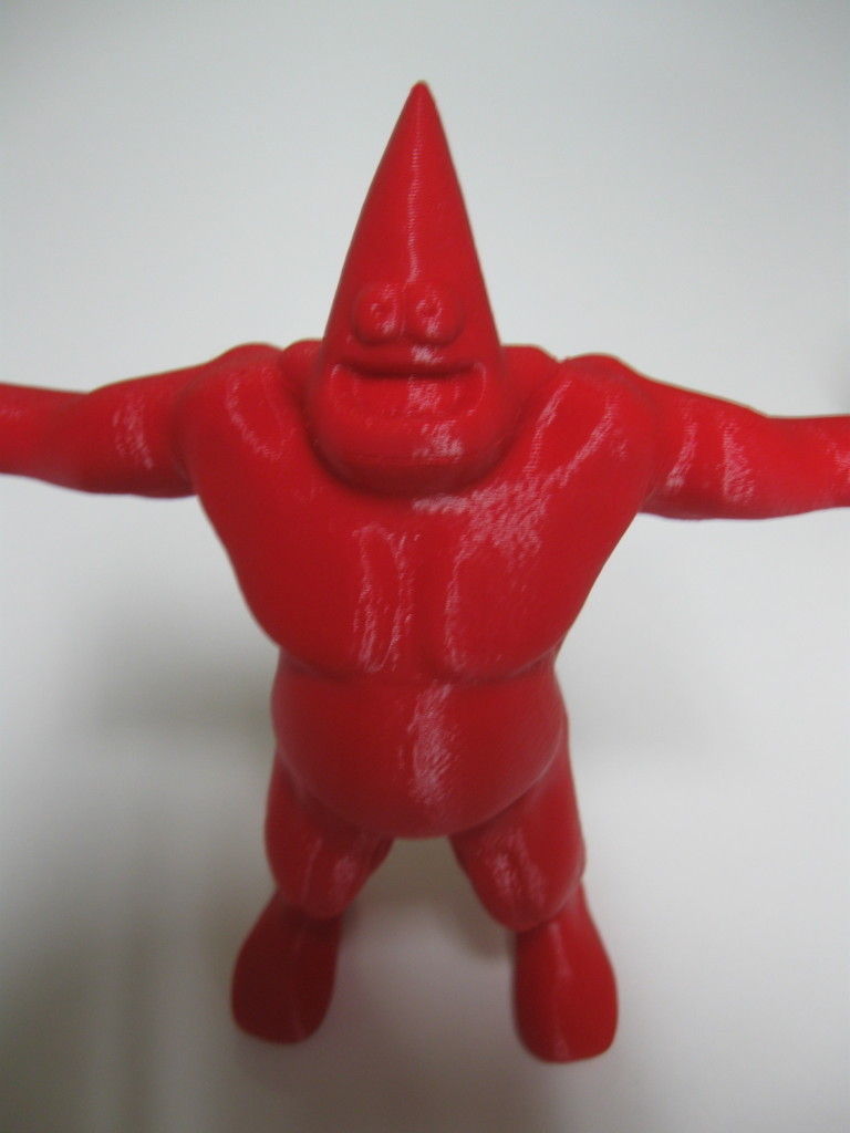 Body Builder Patrick Star Free 3D print model_1